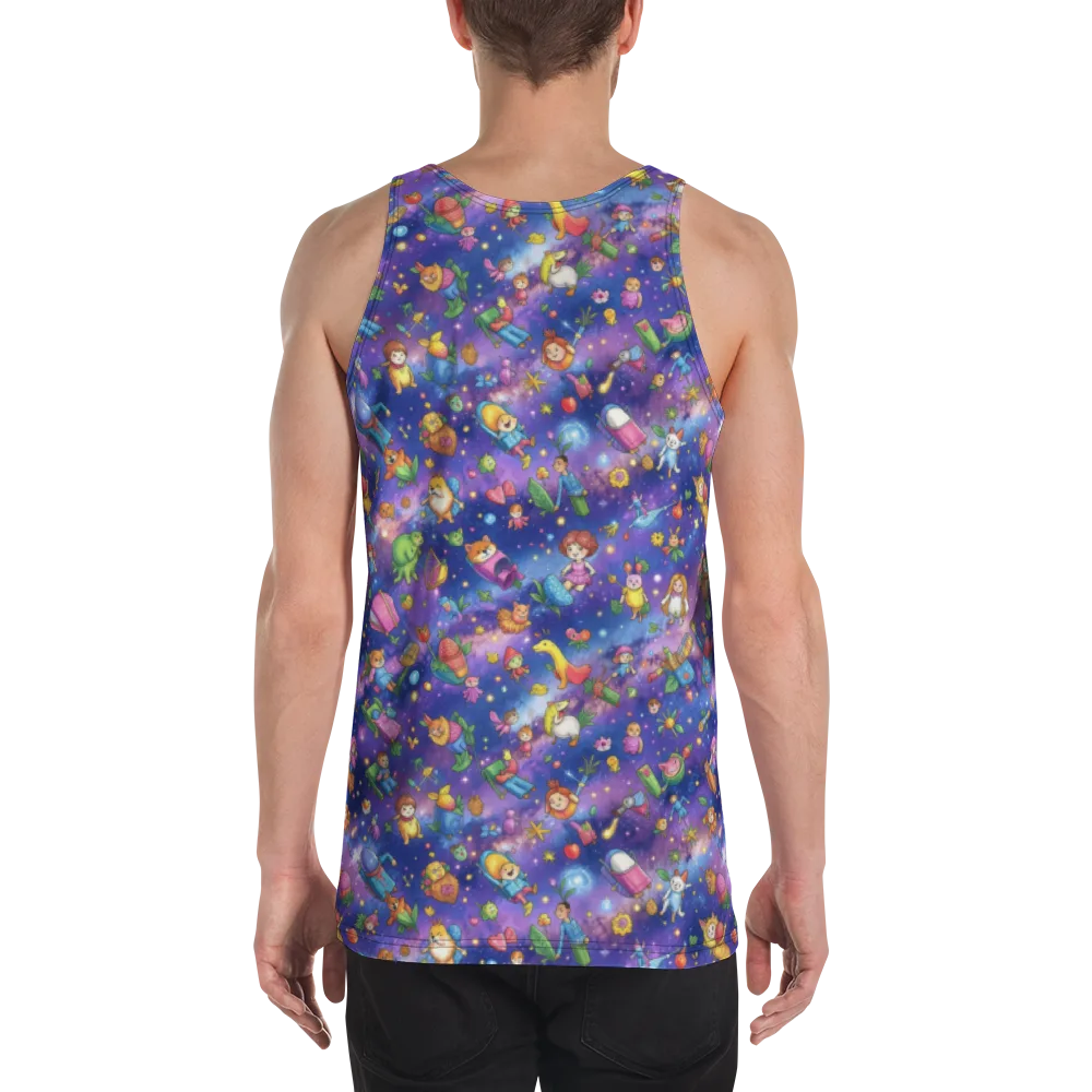 Starry Wonder on Men's Tank Top — Back