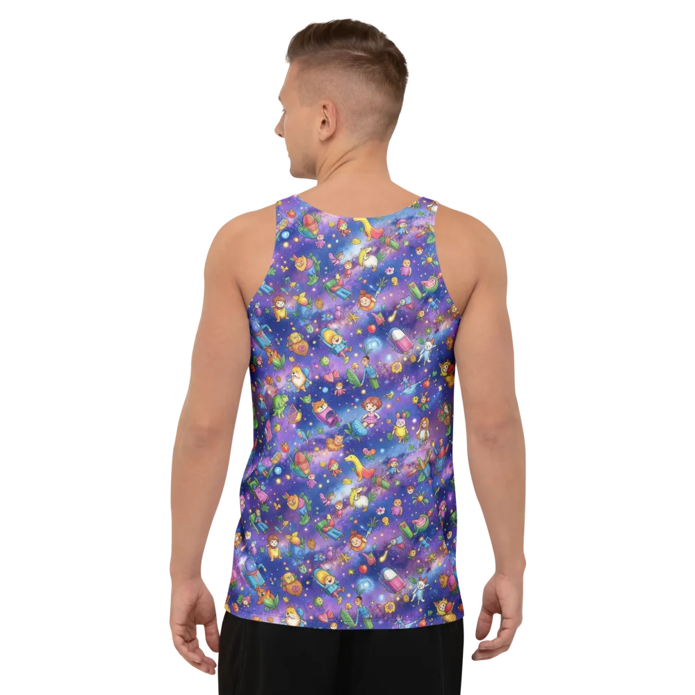 Starry Wonder on Men's Tank Top — Back