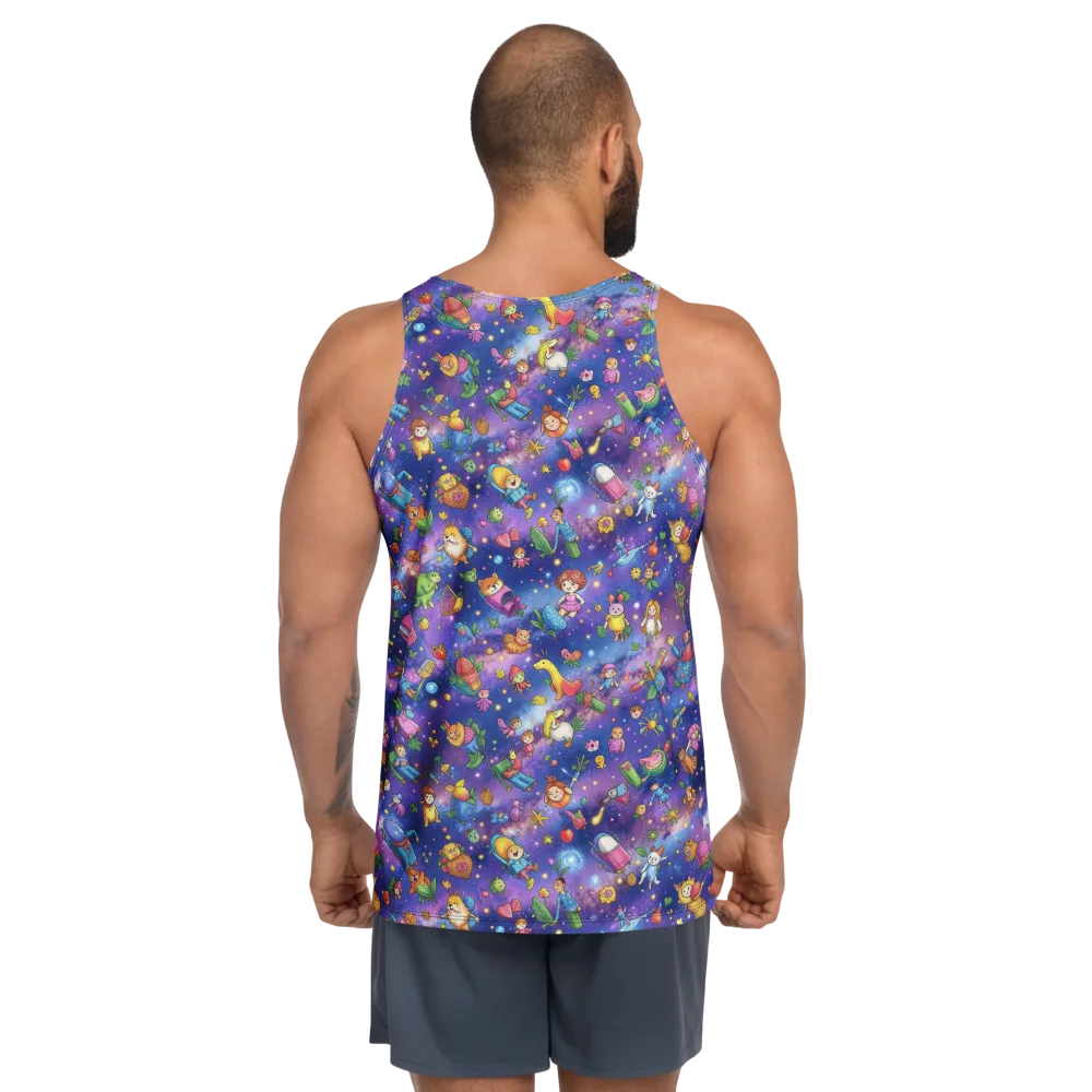 Starry Wonder on Men's Tank Top — Back