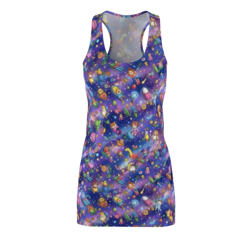 Starry Wonder on a Racerback Dress