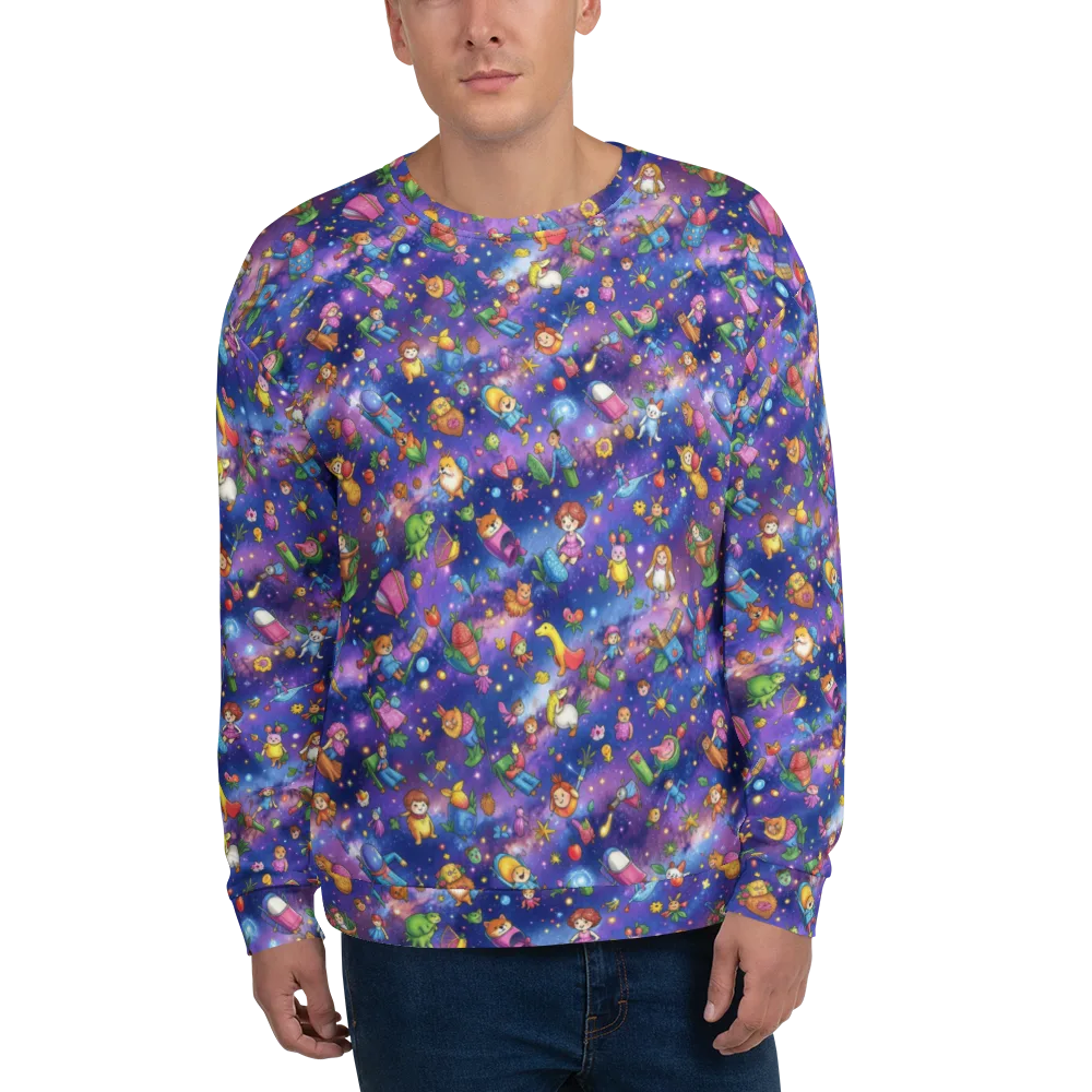 Starry Wonder on Sweatshirt — Front