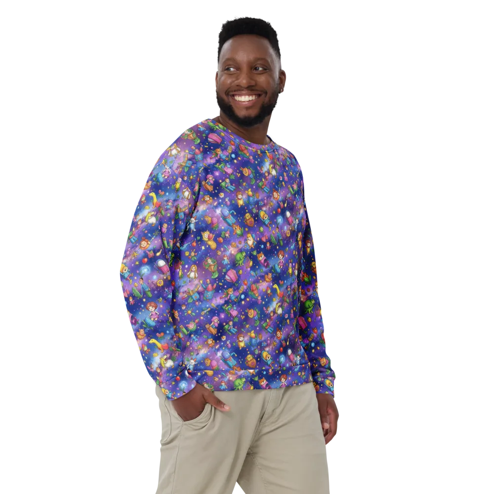 Starry Wonder on Sweatshirt — Front