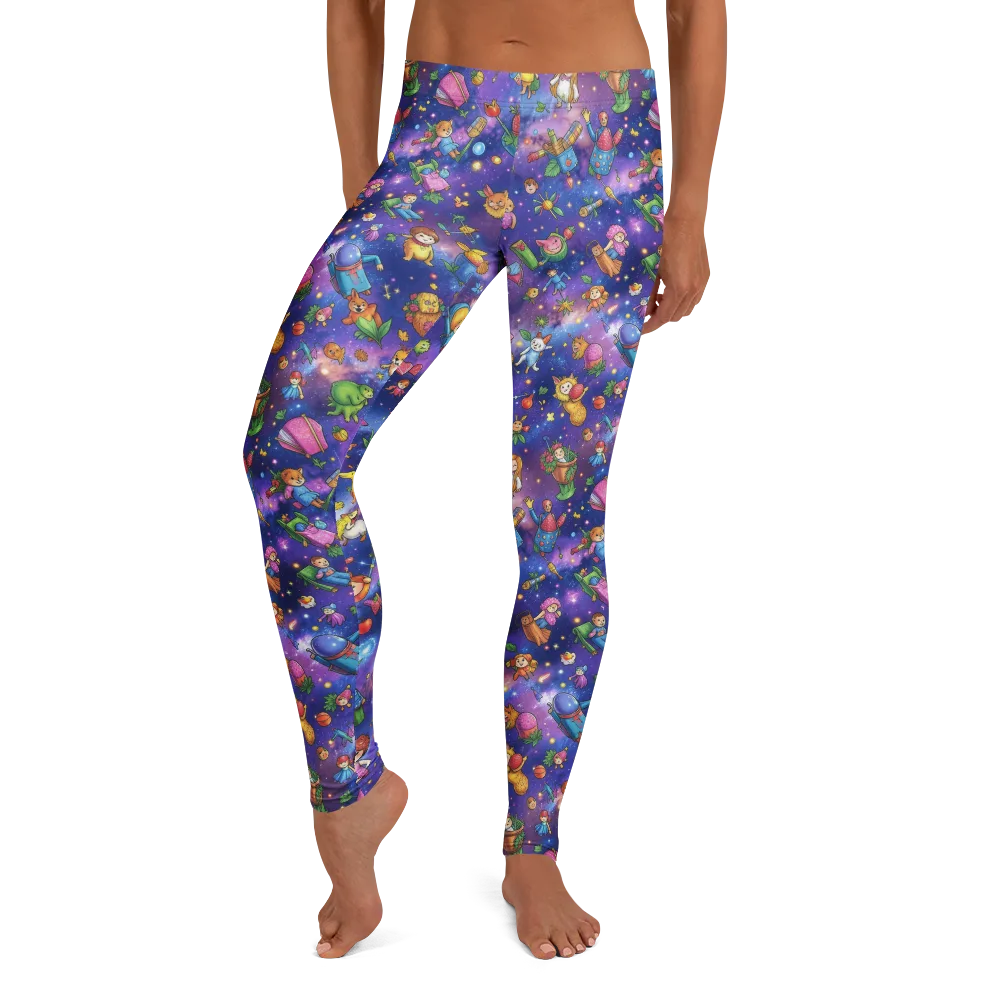 Starry Wonder on Leggings — Front