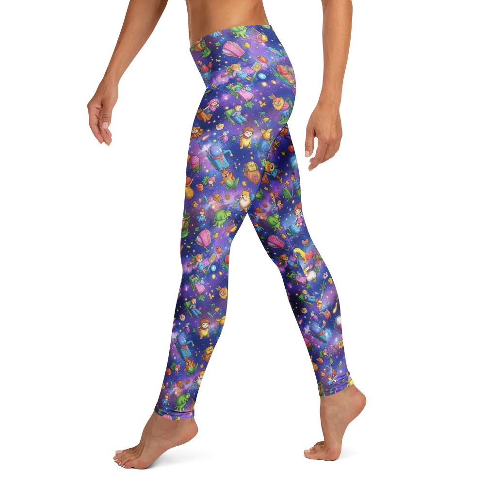 Starry Wonder on Leggings — Left