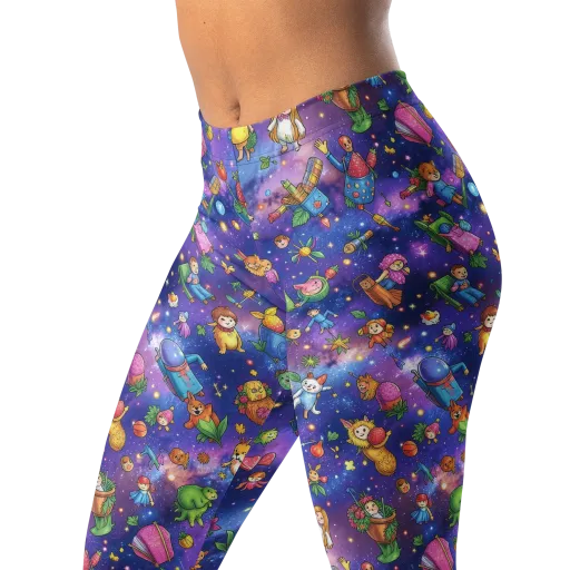 Starry Wonder on a Leggings