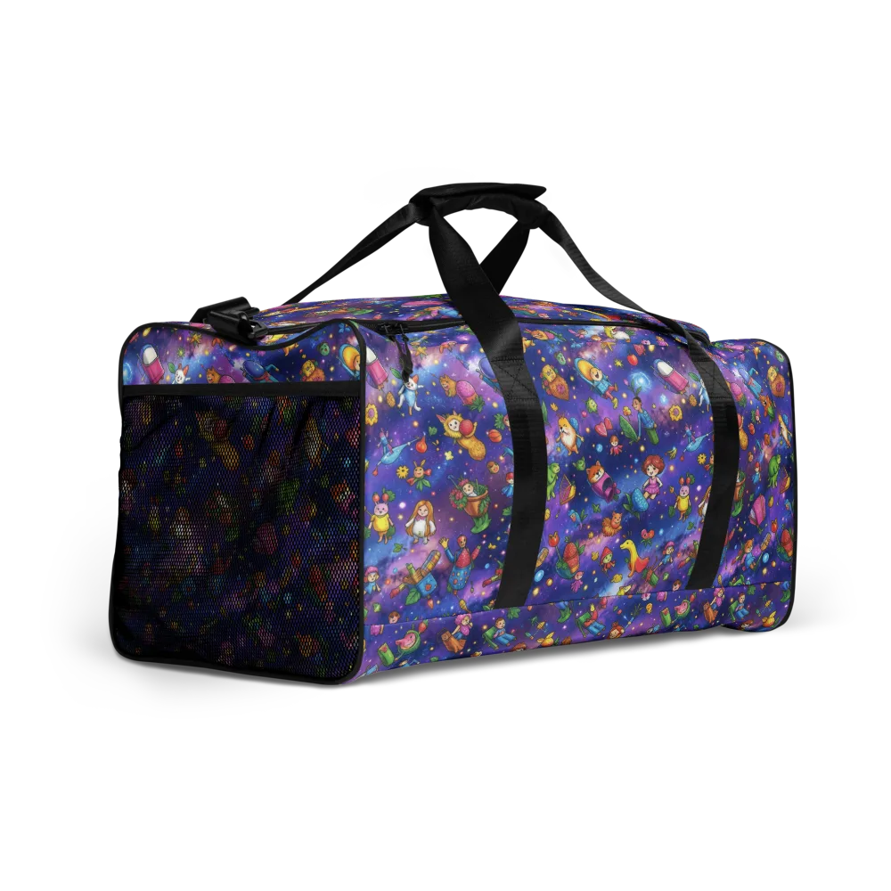 Starry Wonder on Duffle Bag — Right Front