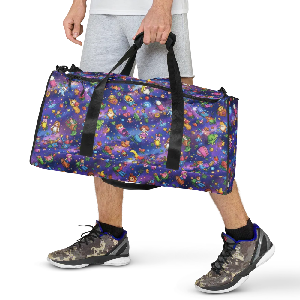 Starry Wonder on Duffle Bag — Front