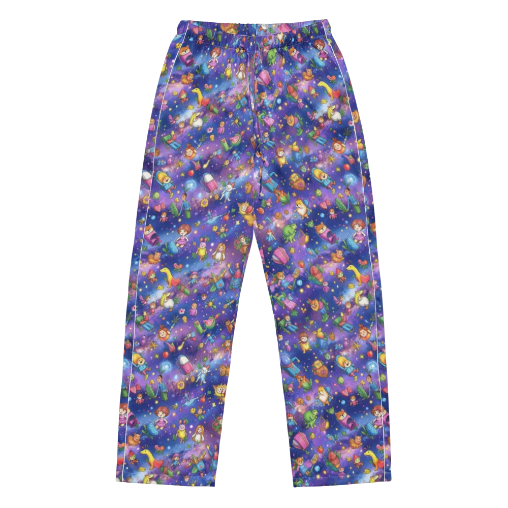 Starry Wonder on Women's Pajama Pants — Front