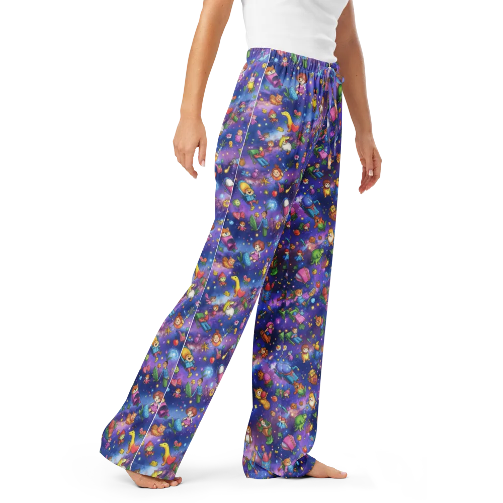 Starry Wonder on Women's Pajama Pants — Right Front