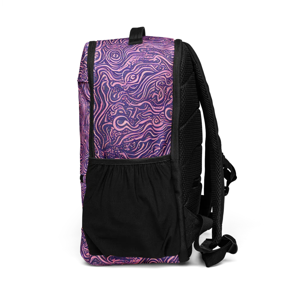 Ethereal Etch on Utility Backpack — Left