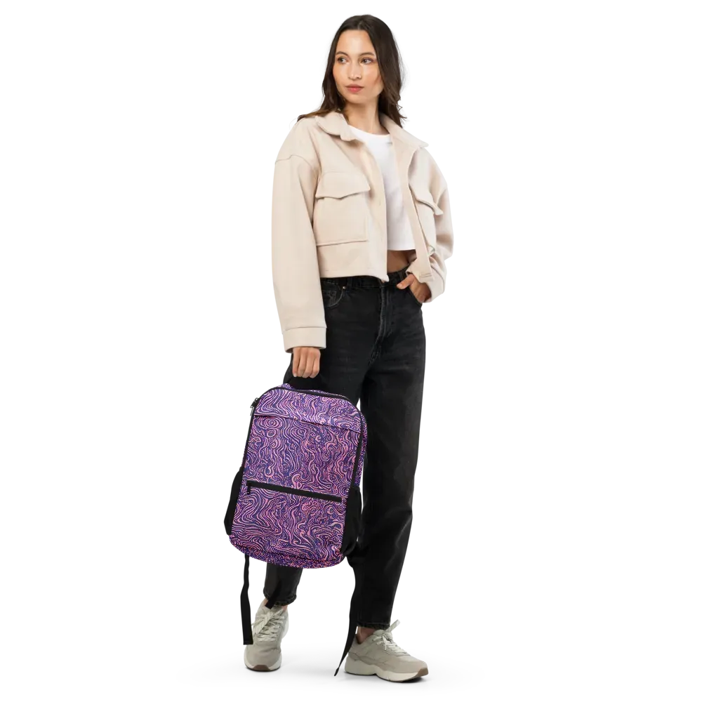 Ethereal Etch on Utility Backpack — Front