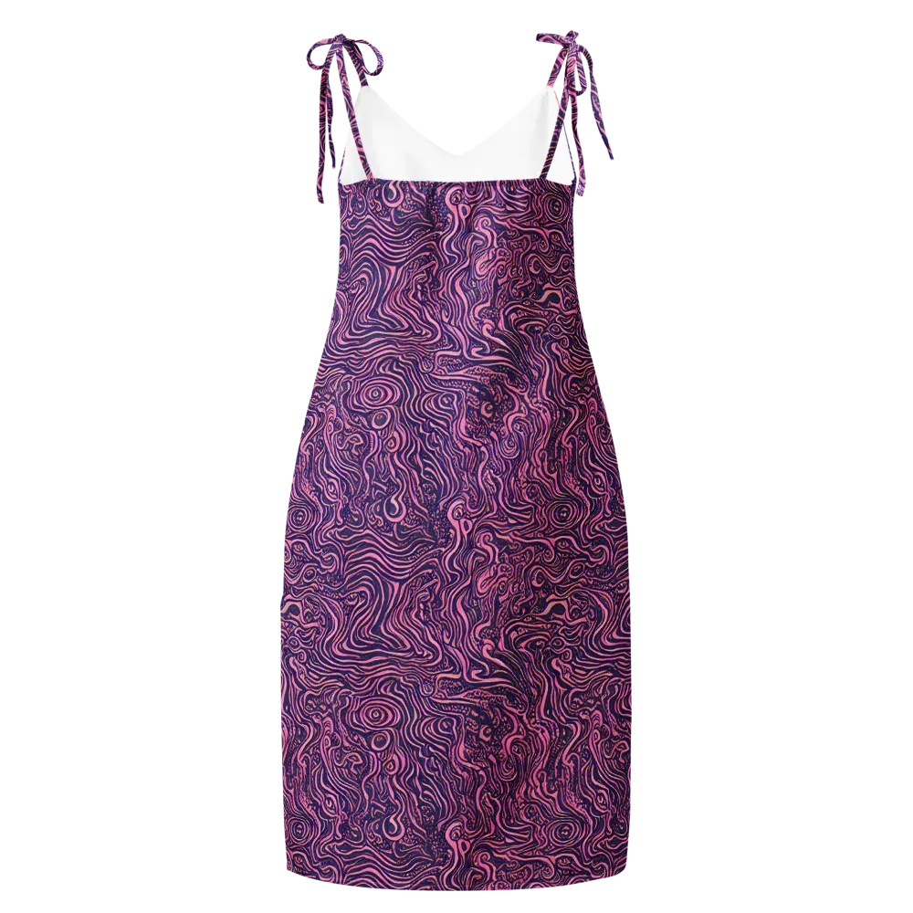 Ethereal Etch on Slip Dress — Back