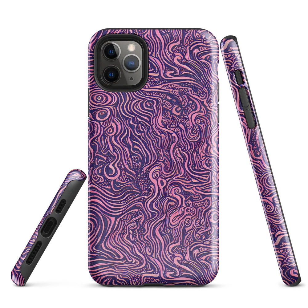 Ethereal Etch on Tough Case for iPhone® — Front