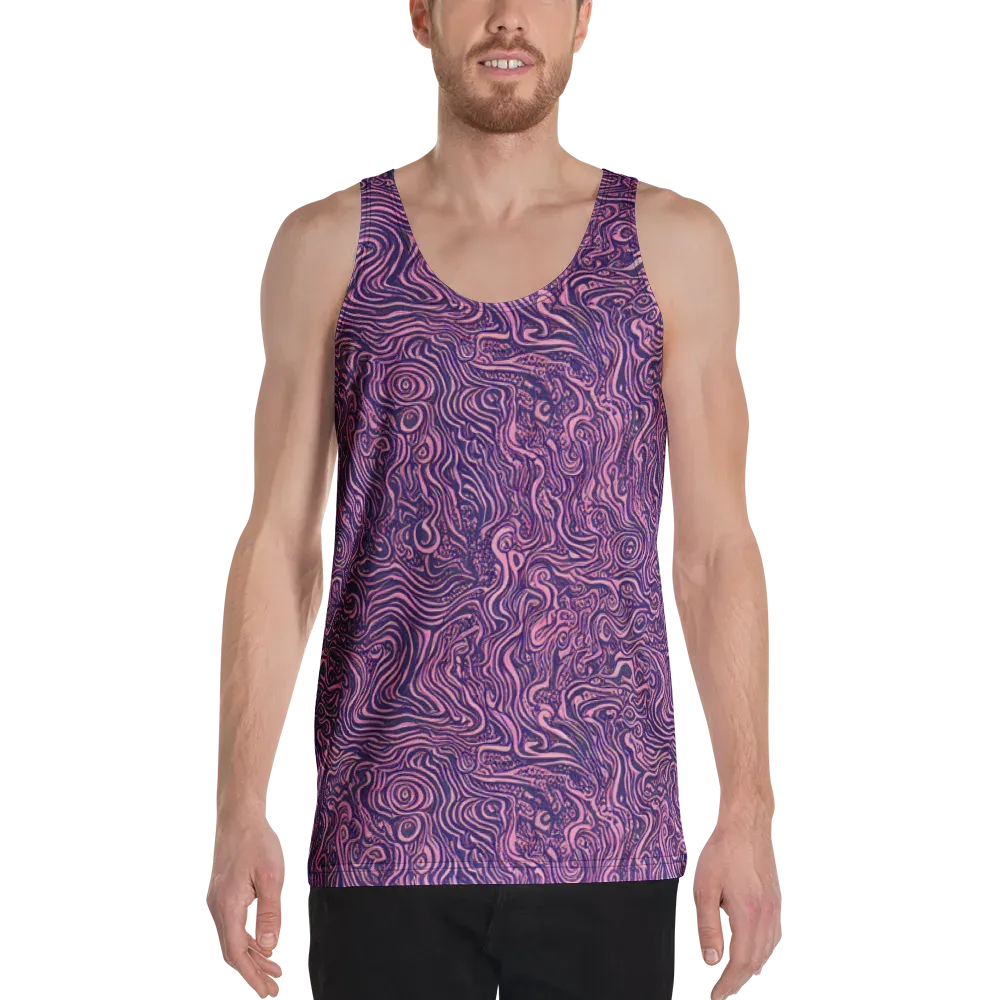 Ethereal Etch on Men's Tank Top — Front