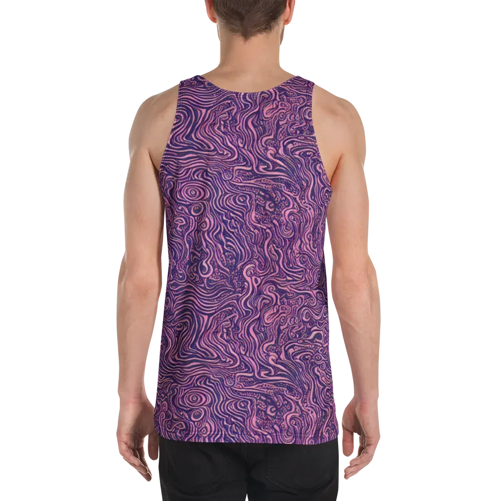 Ethereal Etch on Men's Tank Top — Back