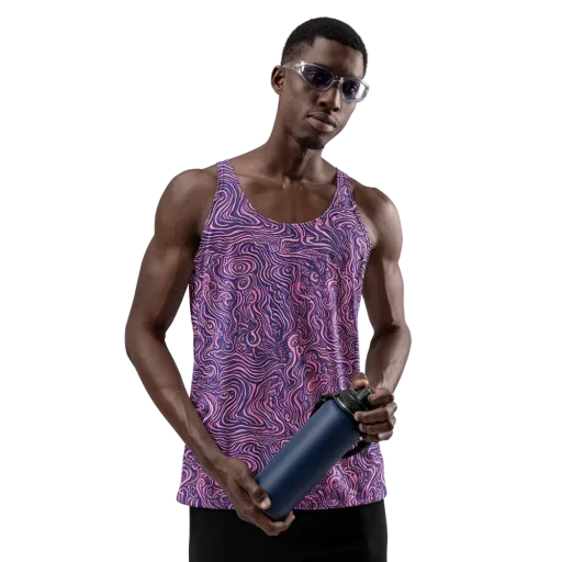 Ethereal Etch on a Men's Tank Top