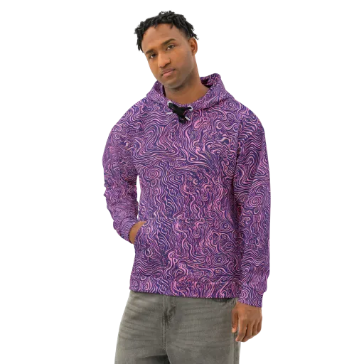 Ethereal Etch on a Cotton Hoodie