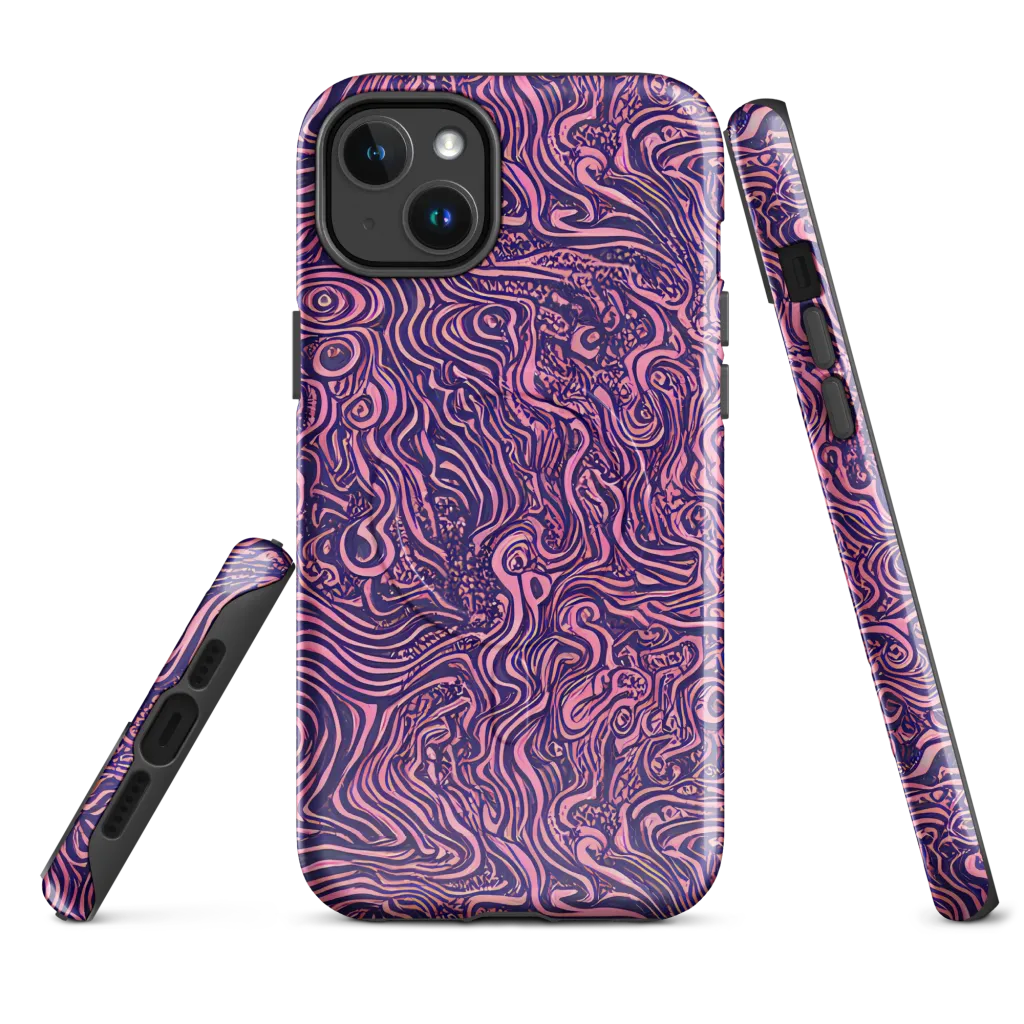 Ethereal Etch on MagSafe Tough Case for iPhone® — Front