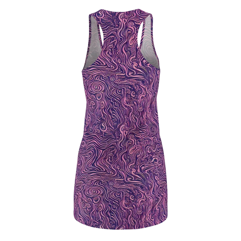 Ethereal Etch on Racerback Dress — Back