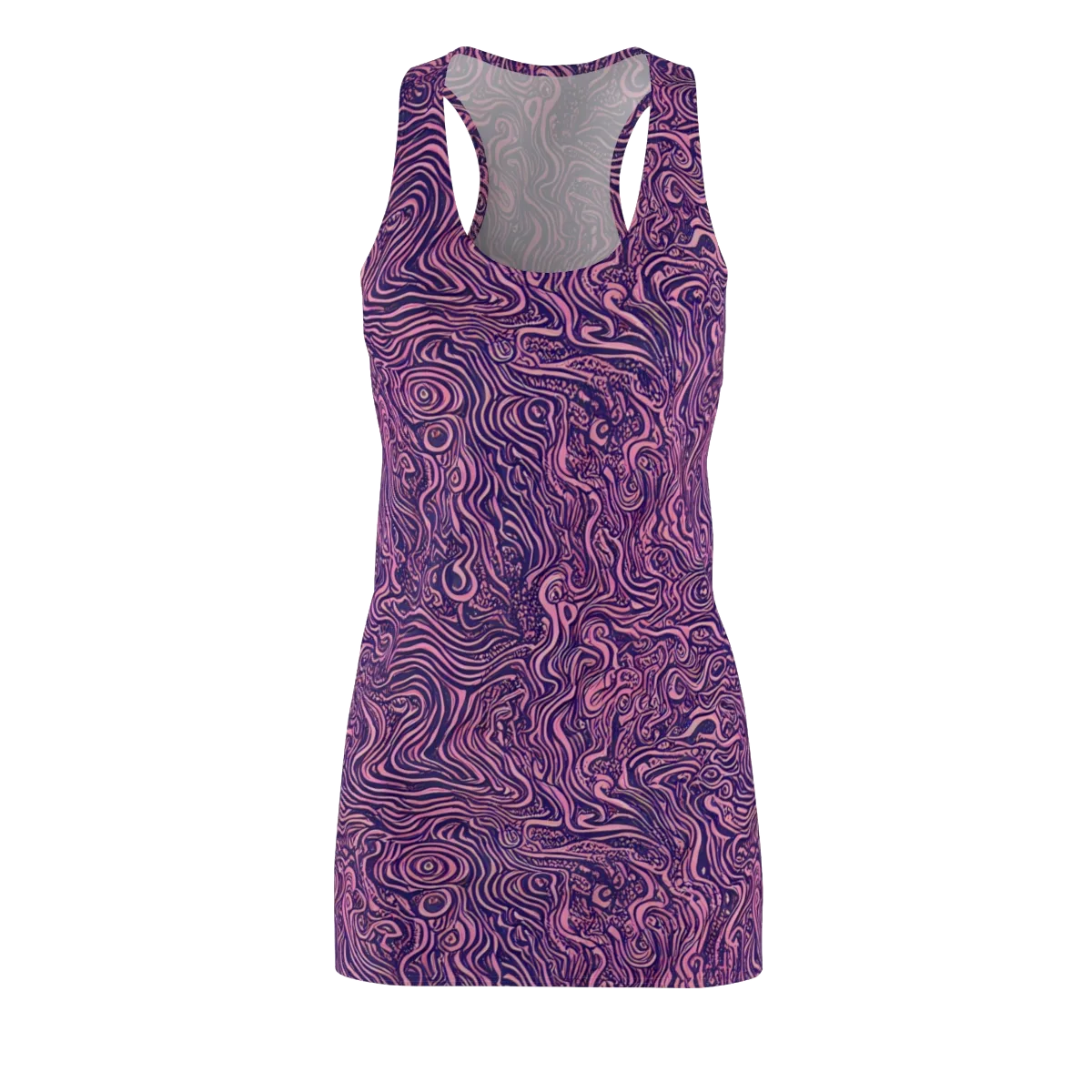 Ethereal Etch on Racerback Dress — Front