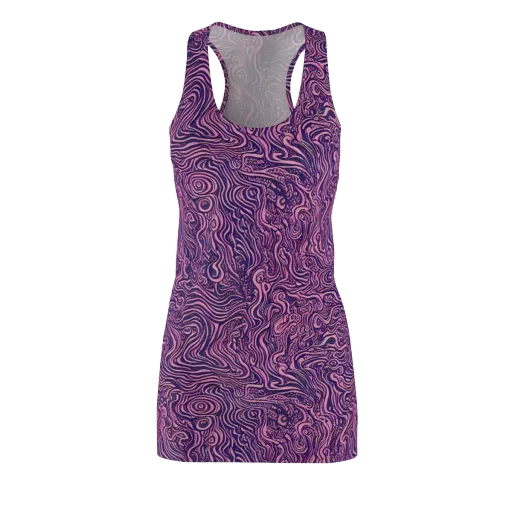 Ethereal Etch on a Racerback Dress