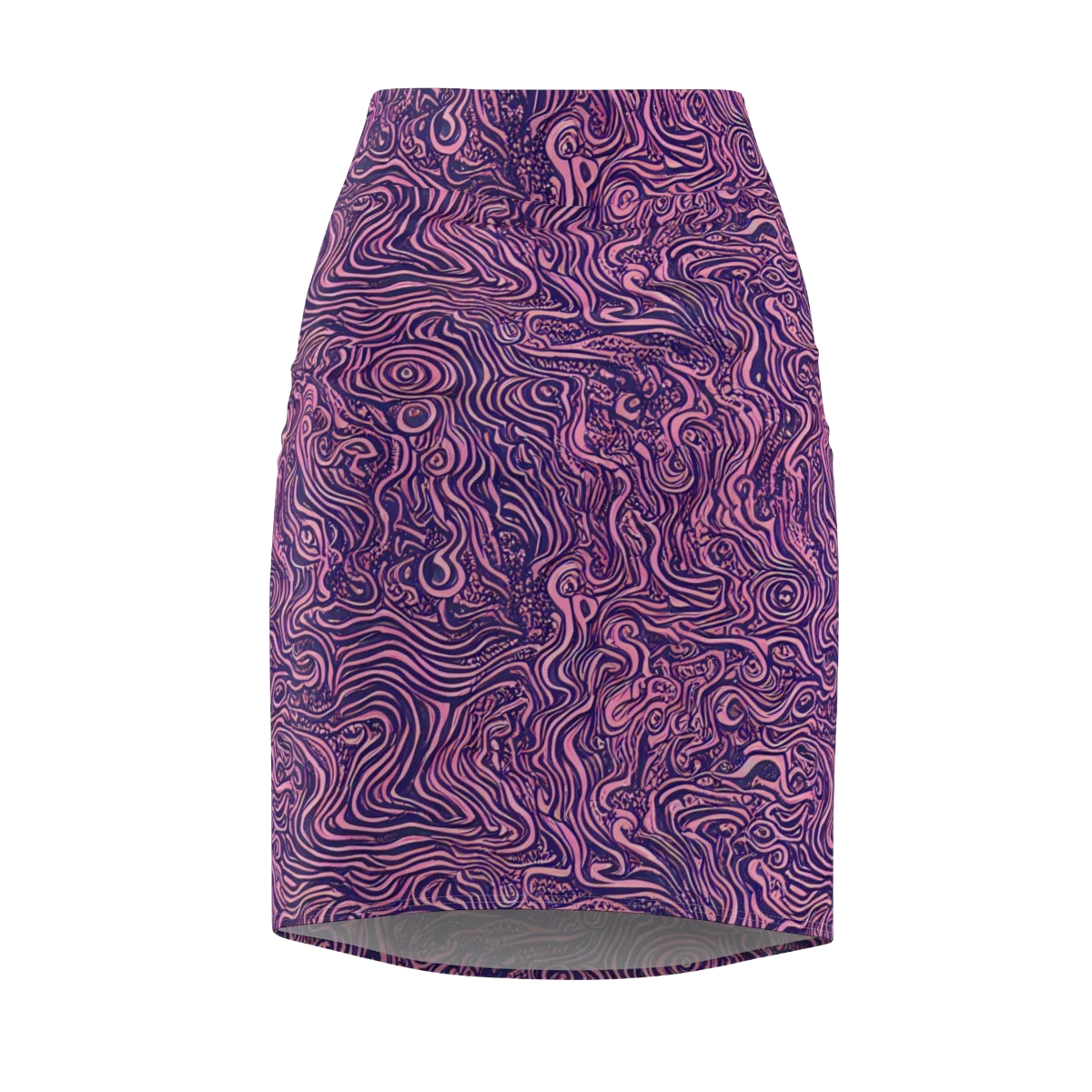 Ethereal Etch on Pencil Skirt — Front
