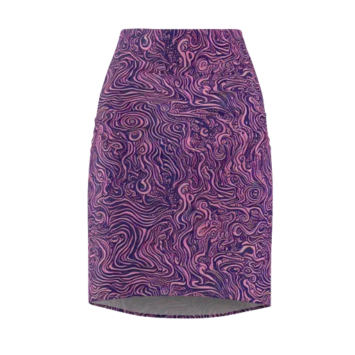 Ethereal Etch on a Pencil Skirt