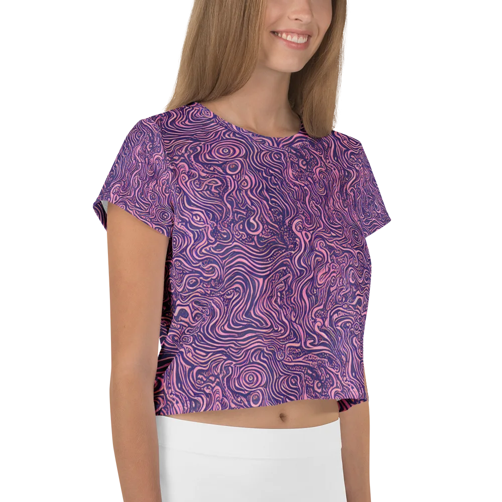 Ethereal Etch on Crop Tee — Right