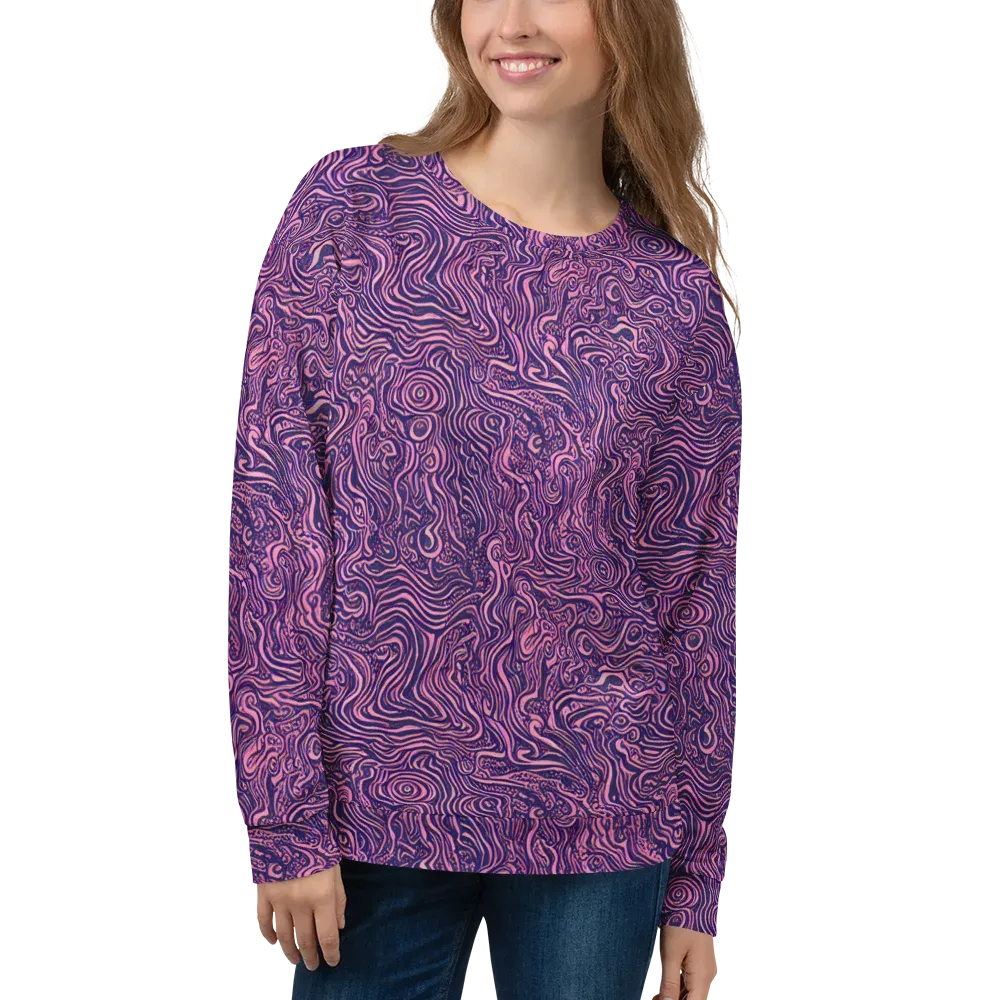 Ethereal Etch on Sweatshirt — Front