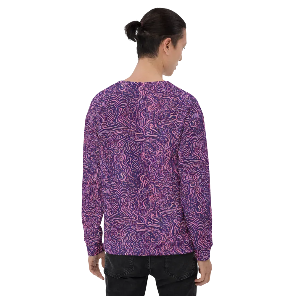 Ethereal Etch on Sweatshirt — Back