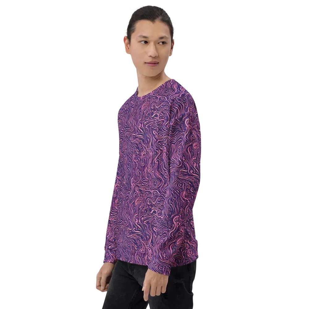 Ethereal Etch on Sweatshirt — Left Front