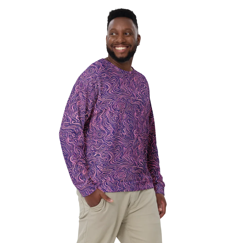 Ethereal Etch on Sweatshirt — Front