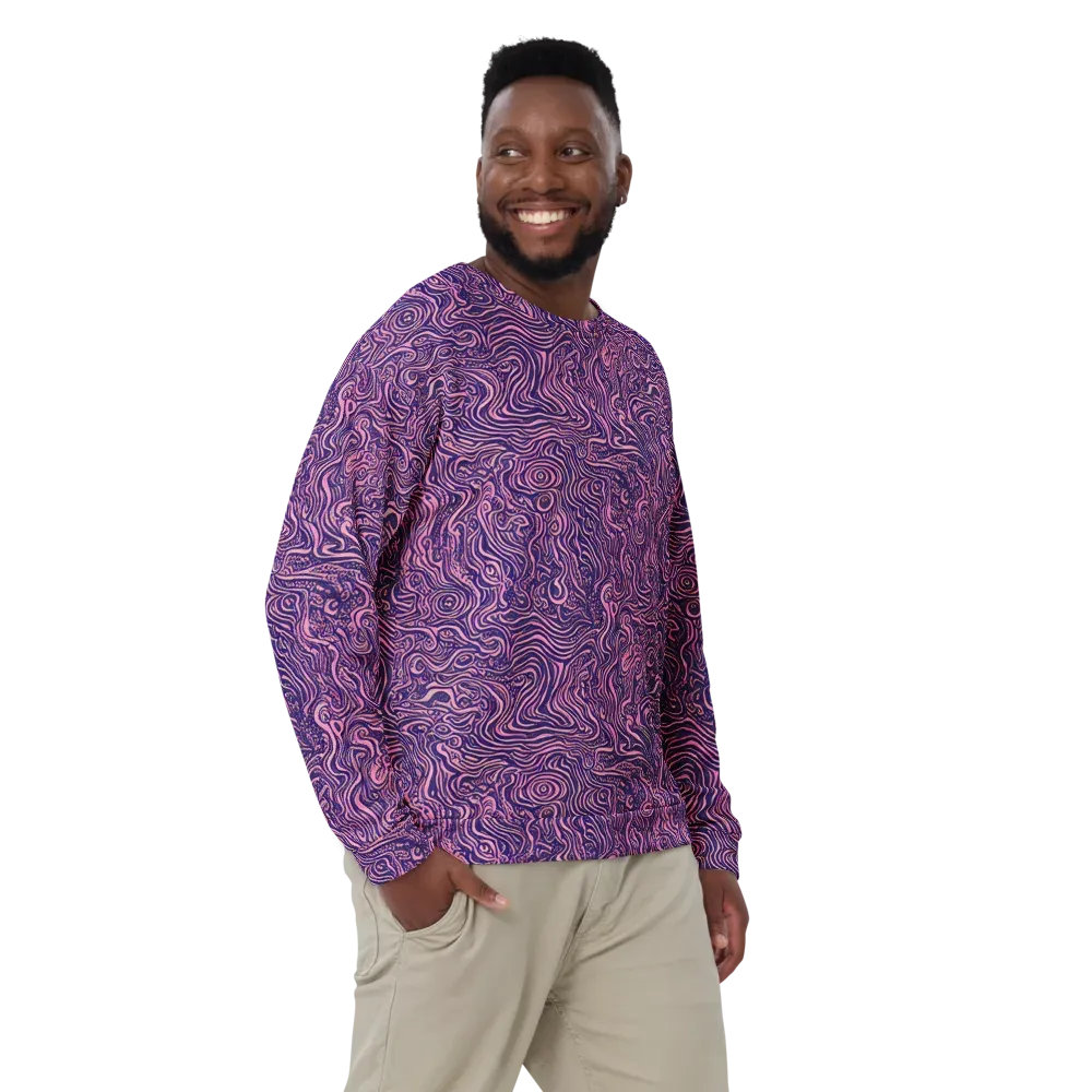 Ethereal Etch on Sweatshirt — Front