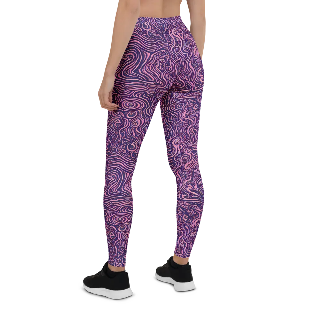 Ethereal Etch on Leggings — Back