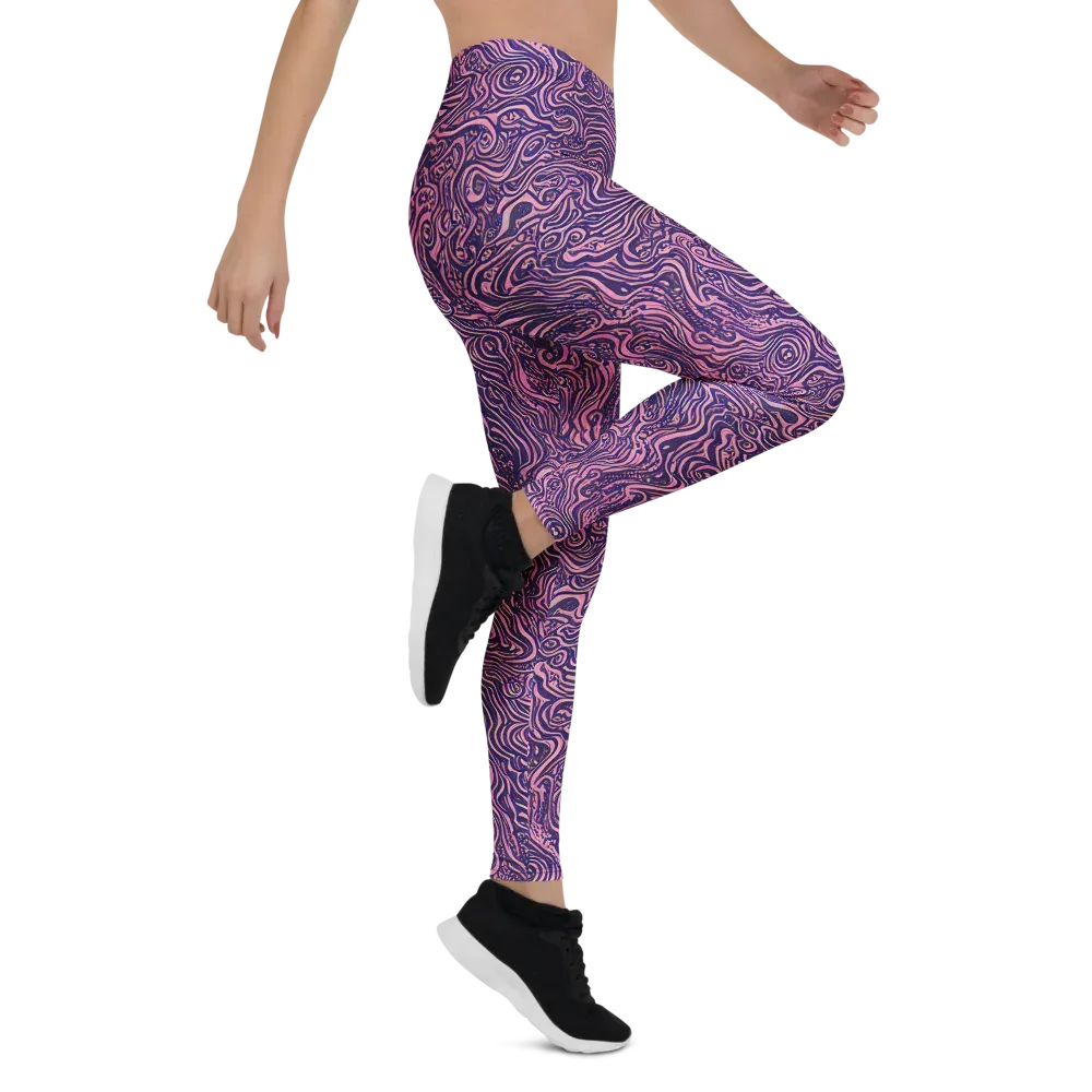 Ethereal Etch on Leggings — Right