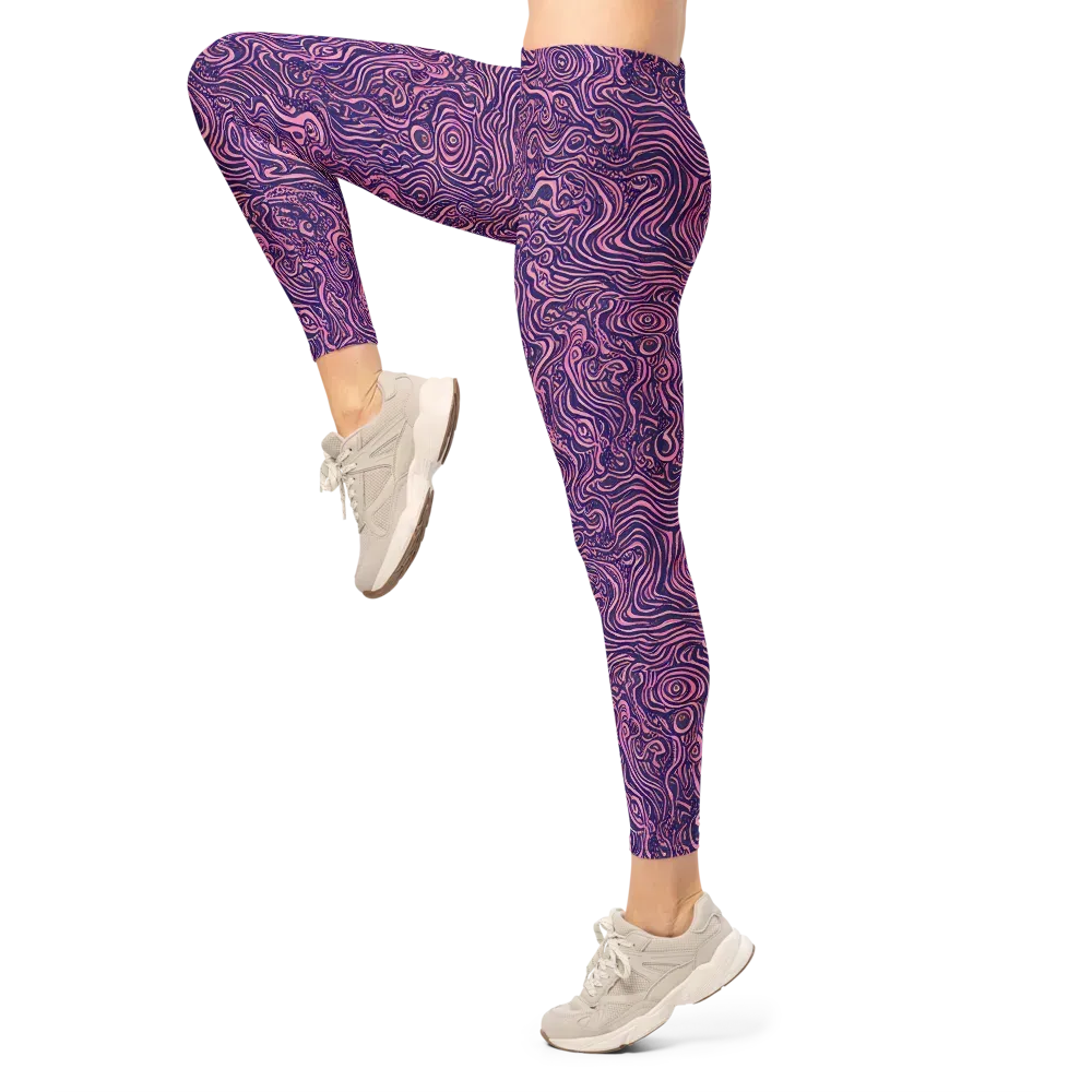 Ethereal Etch on Leggings — Left