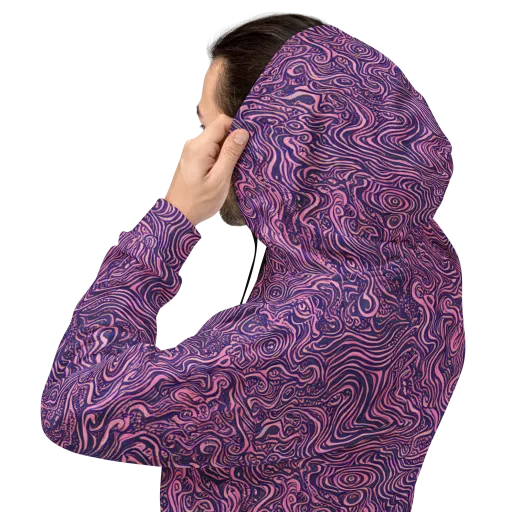 Ethereal Etch on a Hoodie