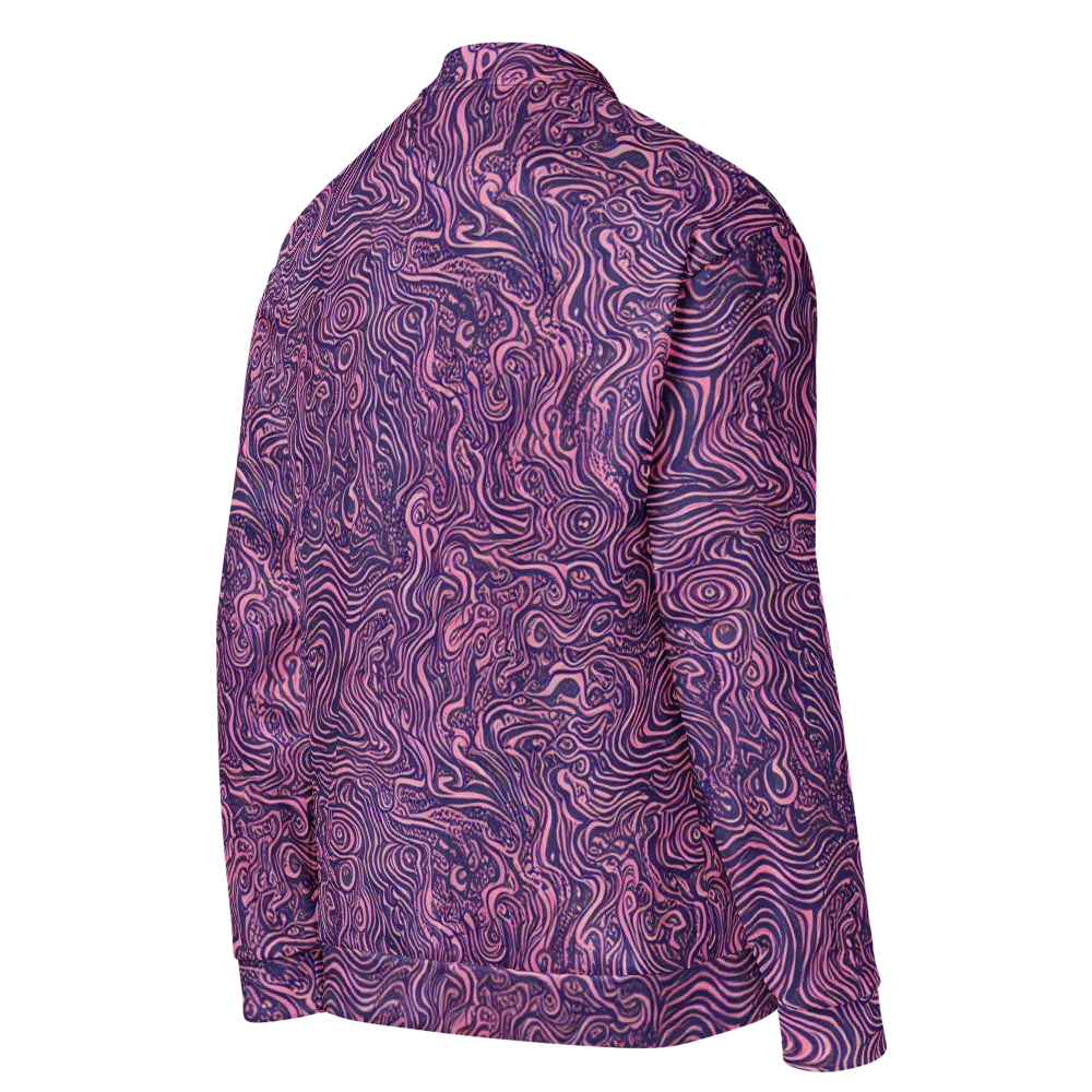 Ethereal Etch on Bomber Jacket — Right Back