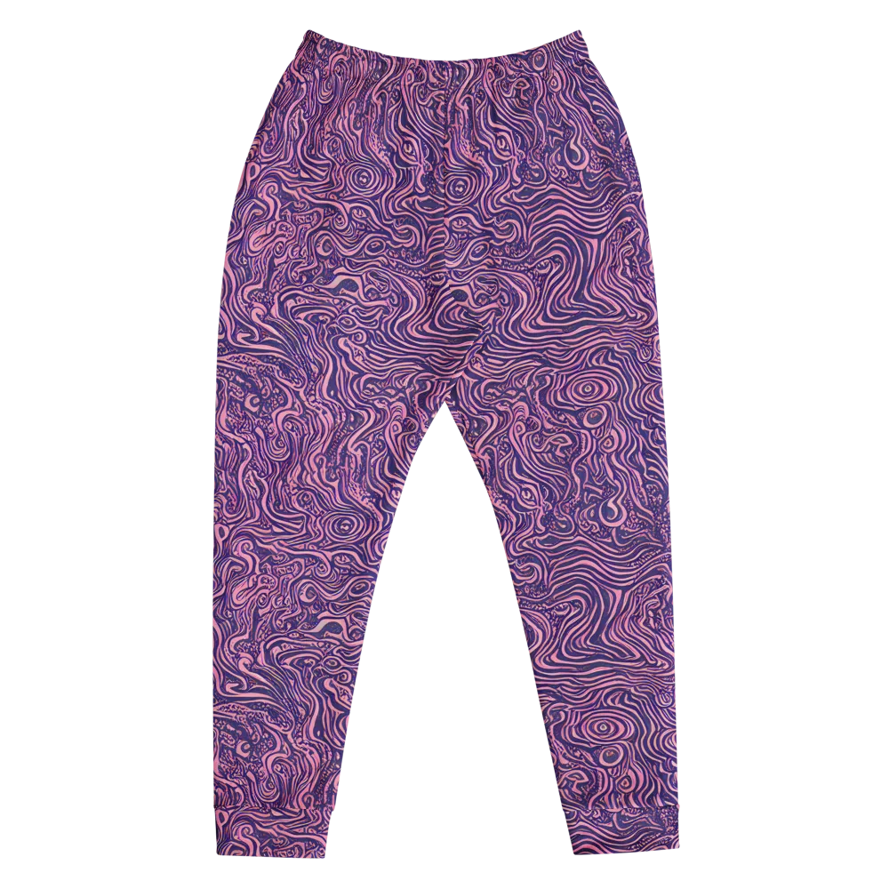 Ethereal Etch on Men's Joggers — Front
