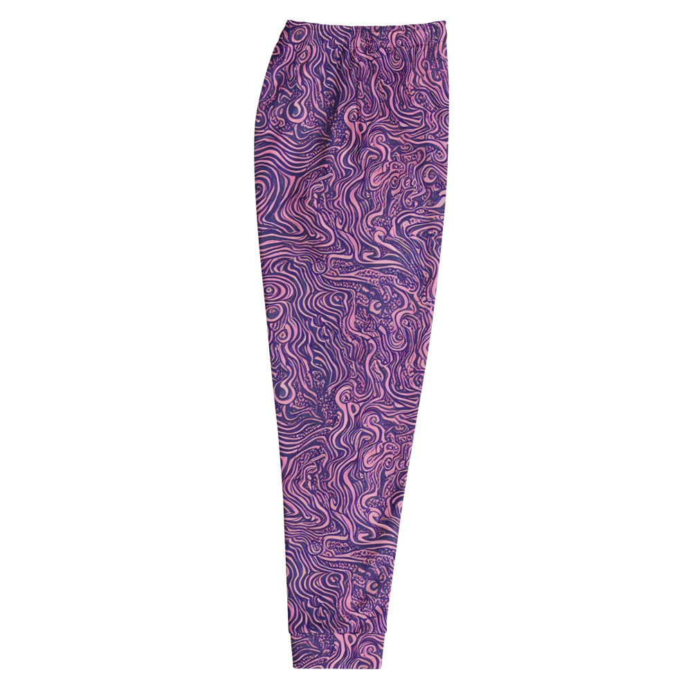 Ethereal Etch on Men's Joggers — Right
