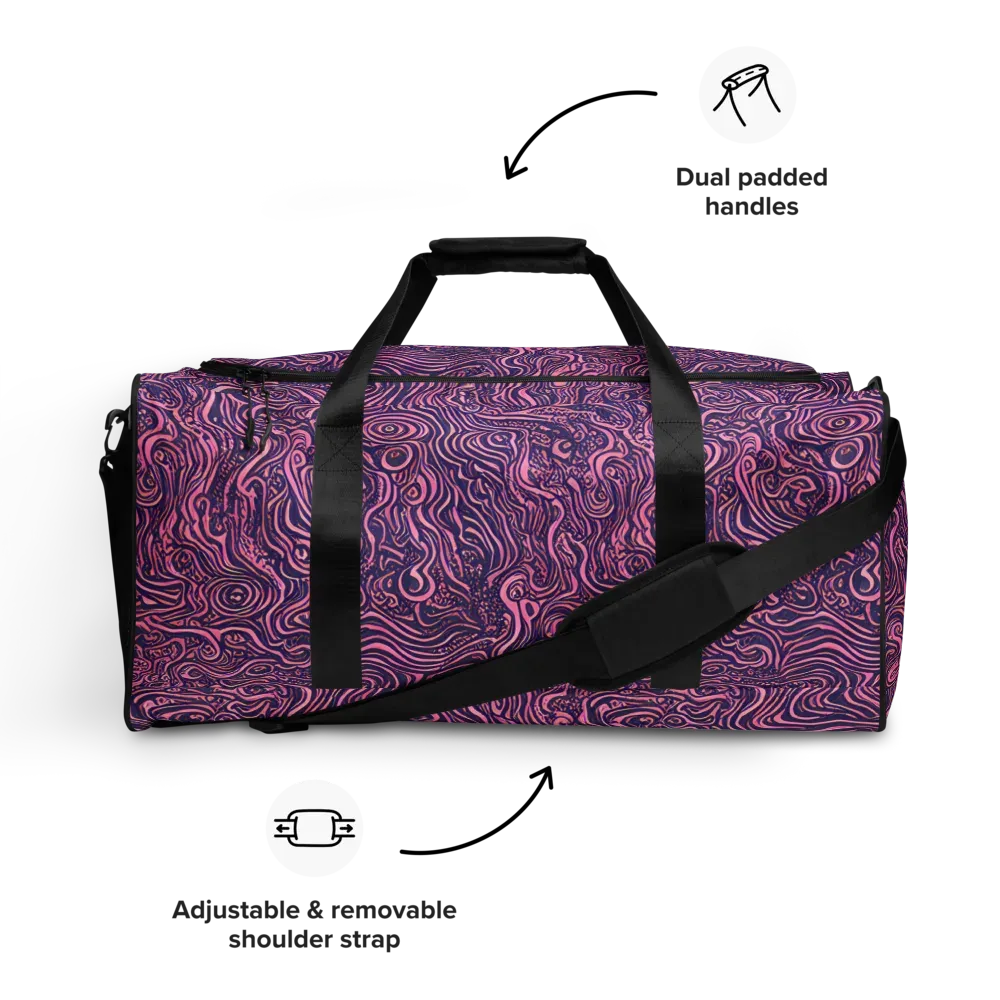 Ethereal Etch on Duffle Bag — Front