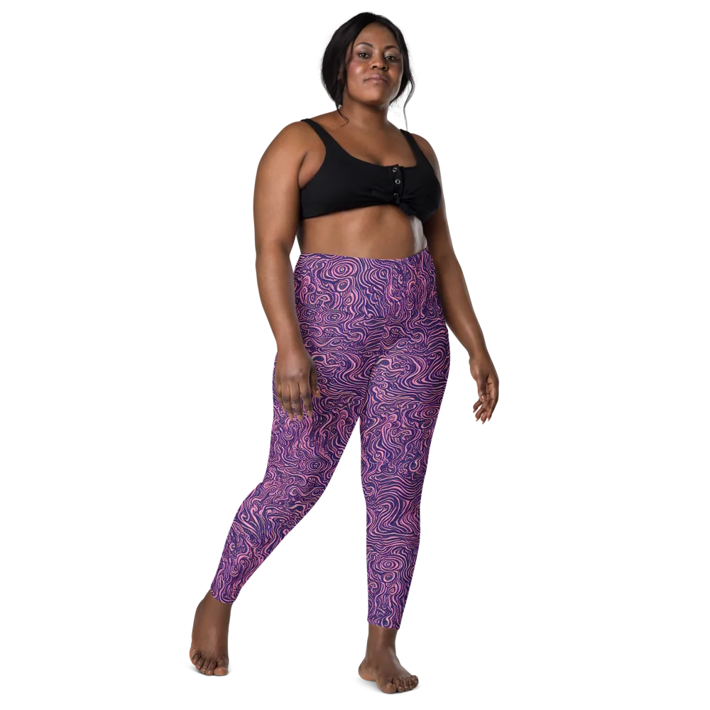 Ethereal Etch on Leggings with Pockets — Front
