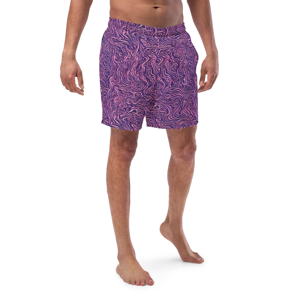 Ethereal Etch on Swim Trunks — Front