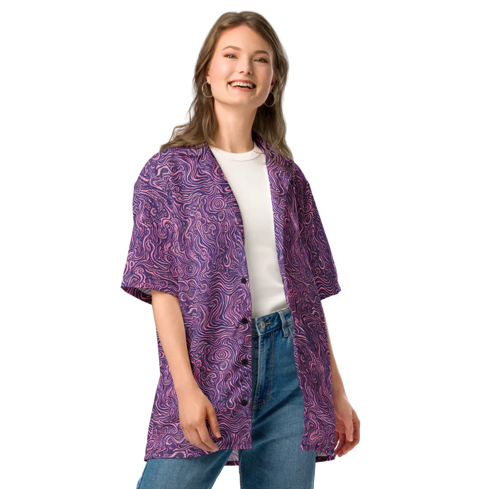 Ethereal Etch on Button Shirt — Front