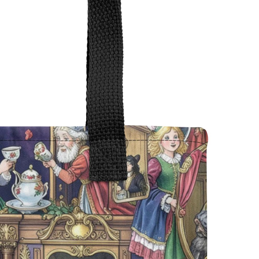 Wonderland Tableau on Tote Bag — Product details