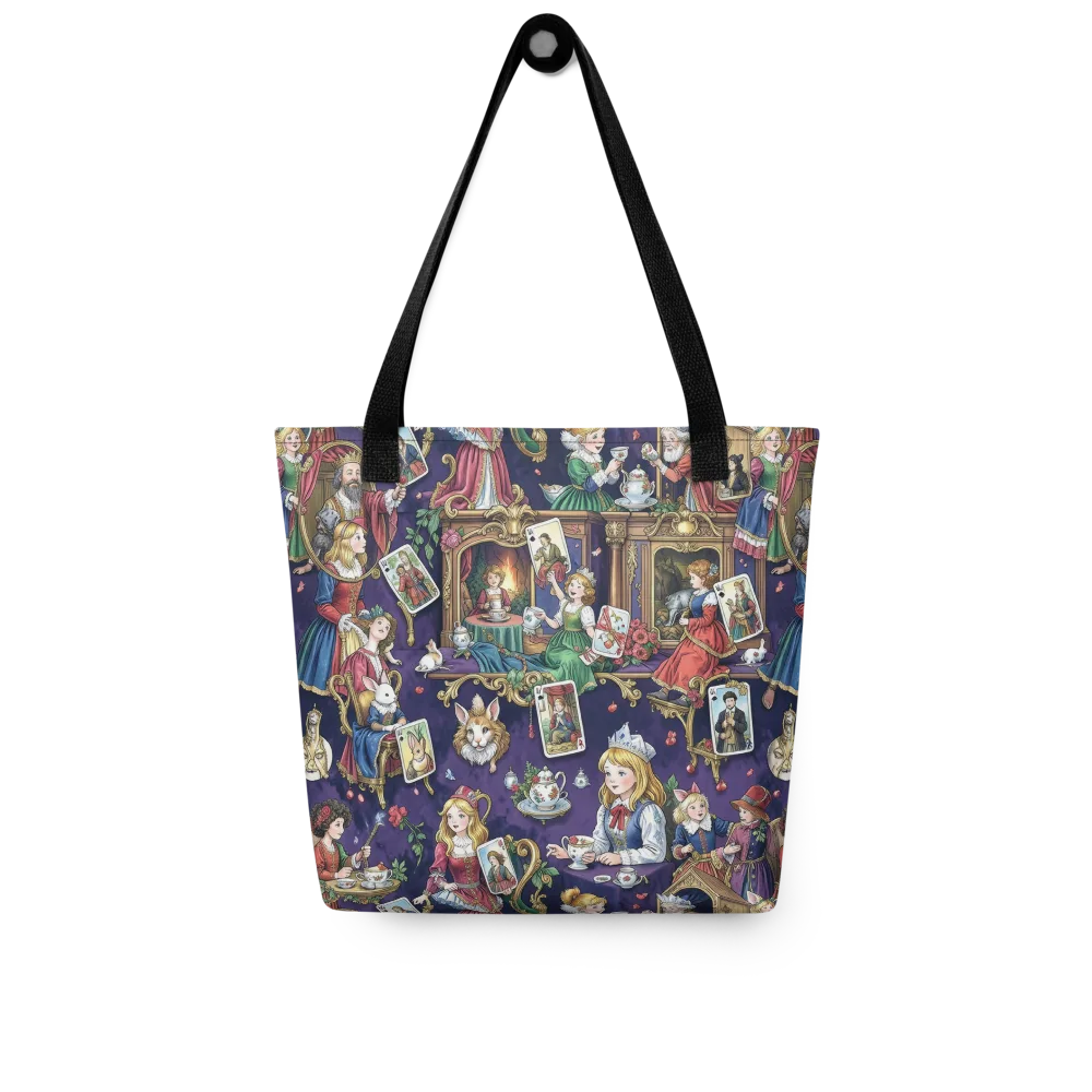 Wonderland Tableau on Tote Bag — Front