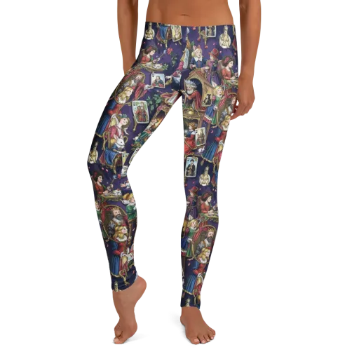 Wonderland Tableau on a Leggings