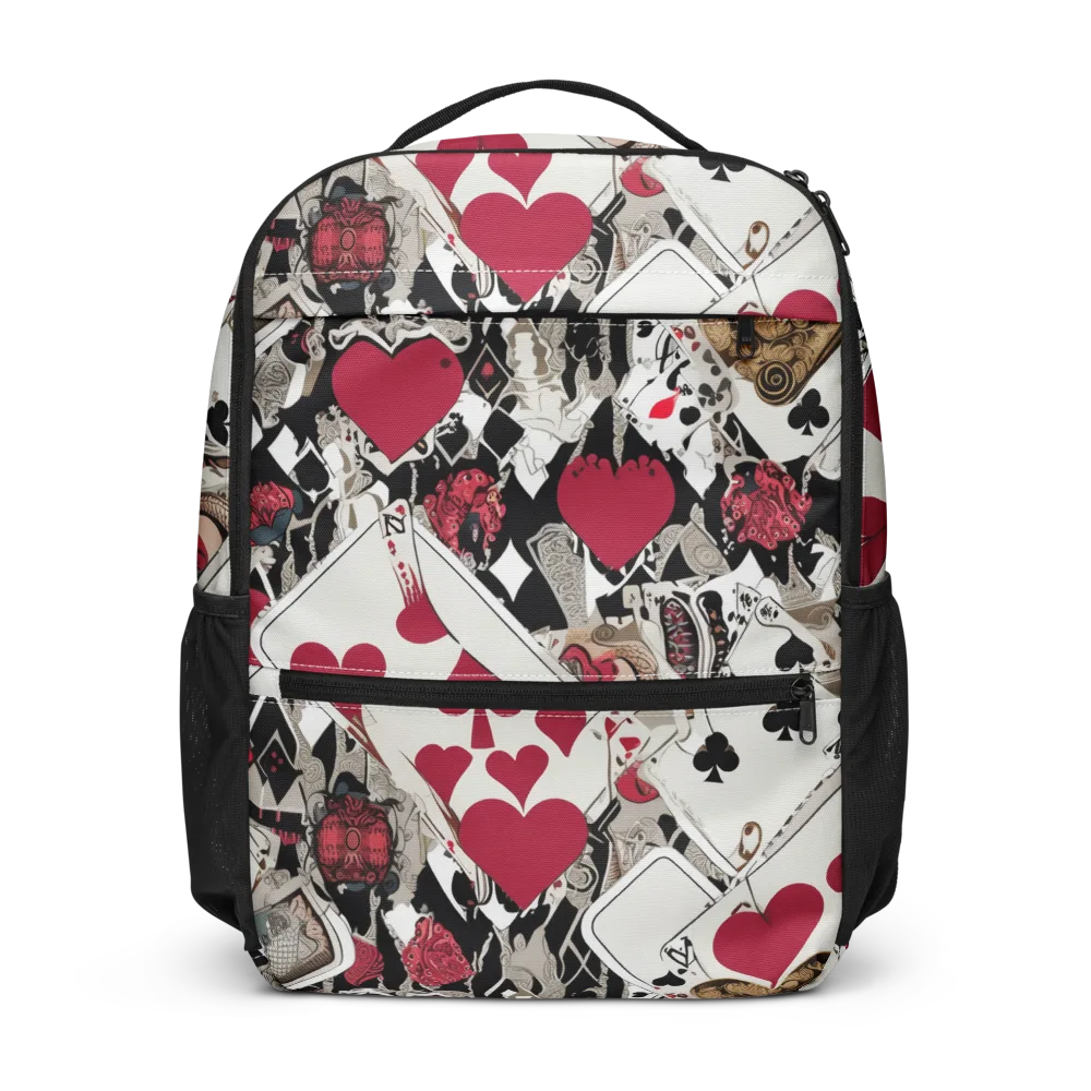 Velvet Gambit on Utility Backpack — Front
