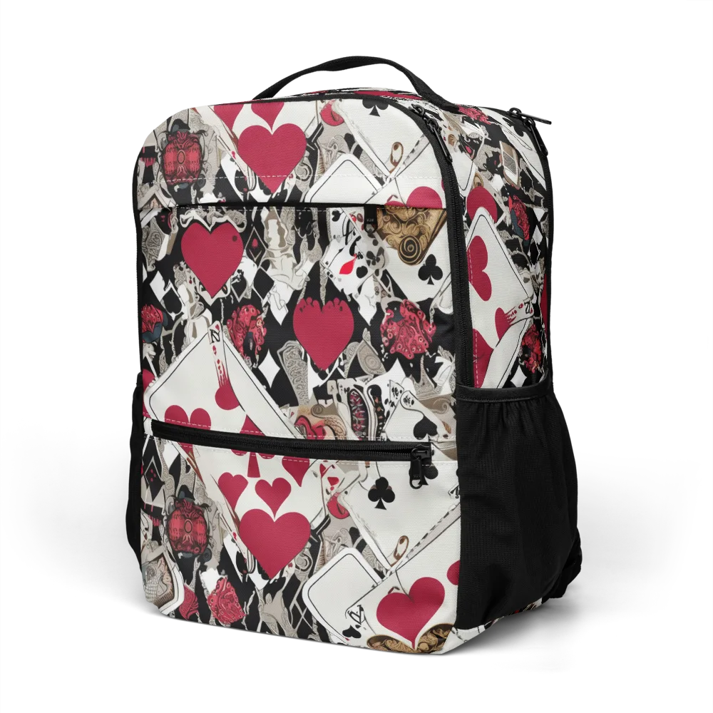 Velvet Gambit on Utility Backpack — Left Front