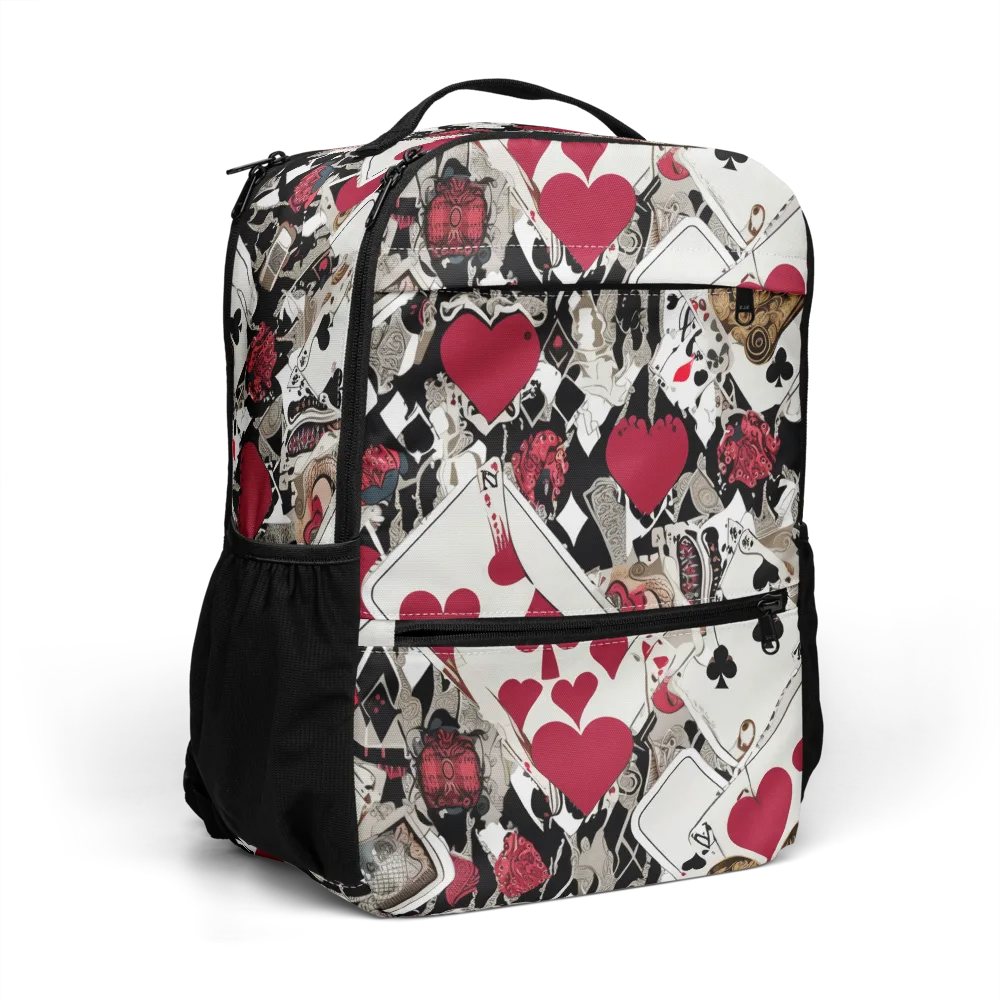 Velvet Gambit on Utility Backpack — Right Front